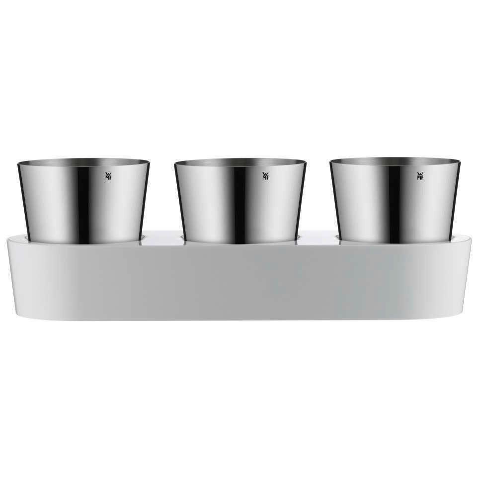 KVĚTINÁČ NA BYLINKY  - bílá/barvy nerez oceli, Design (1.38kg) - WMF