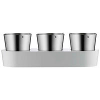KVETINÁČ NA BYLINKY  - biela/farba ušľachtilej ocele, Design (1.38kg) - WMF