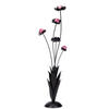 DEKOR VIRÁG - lila/fekete, Basics, Üveg/fém (46/164/36cm) - Ambia Home