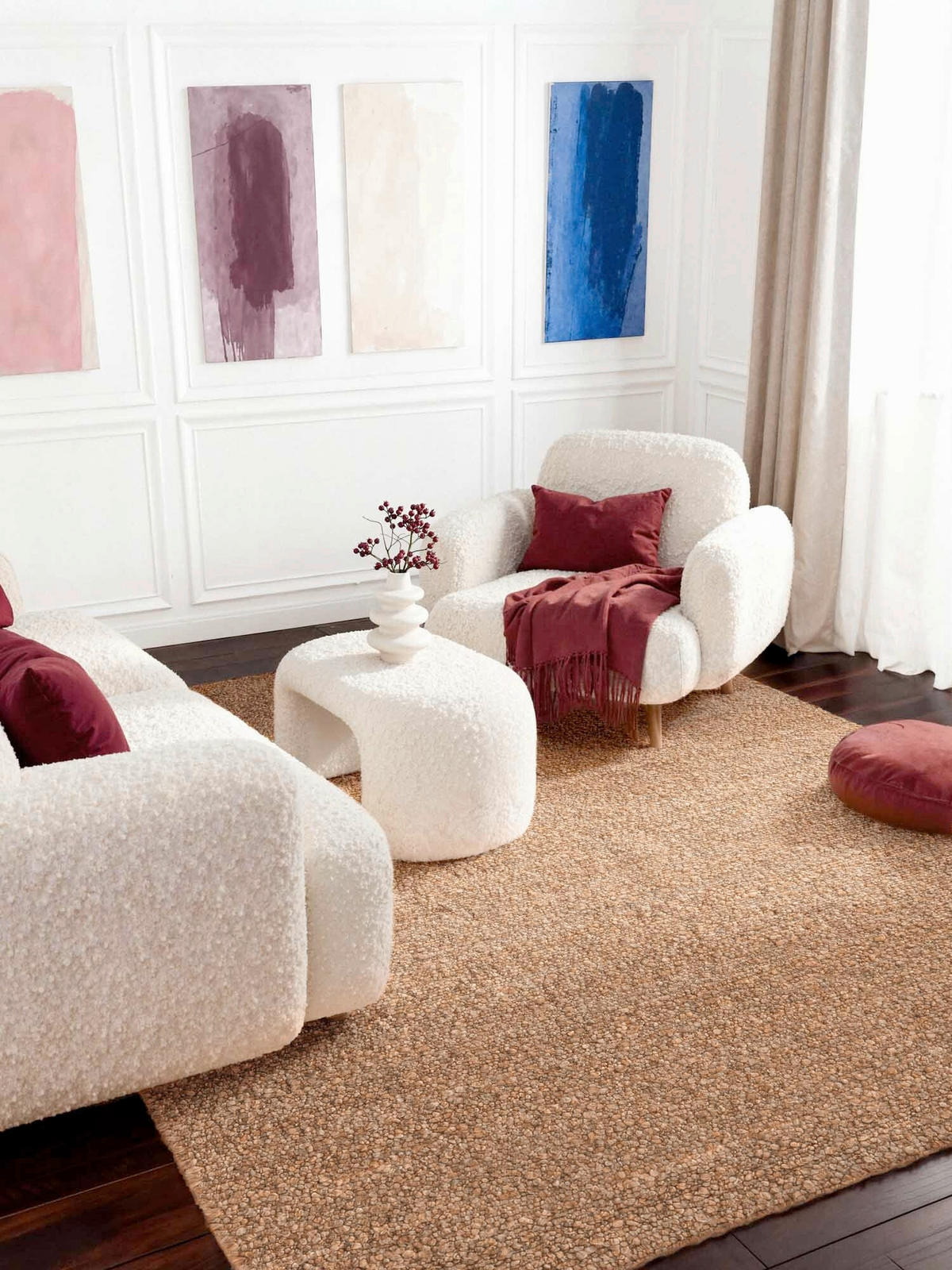 WEBTEPPICH 120/170 cm Notting Hill Beige  - Beige, Basics, Textil (120/170cm) - Ted Baker