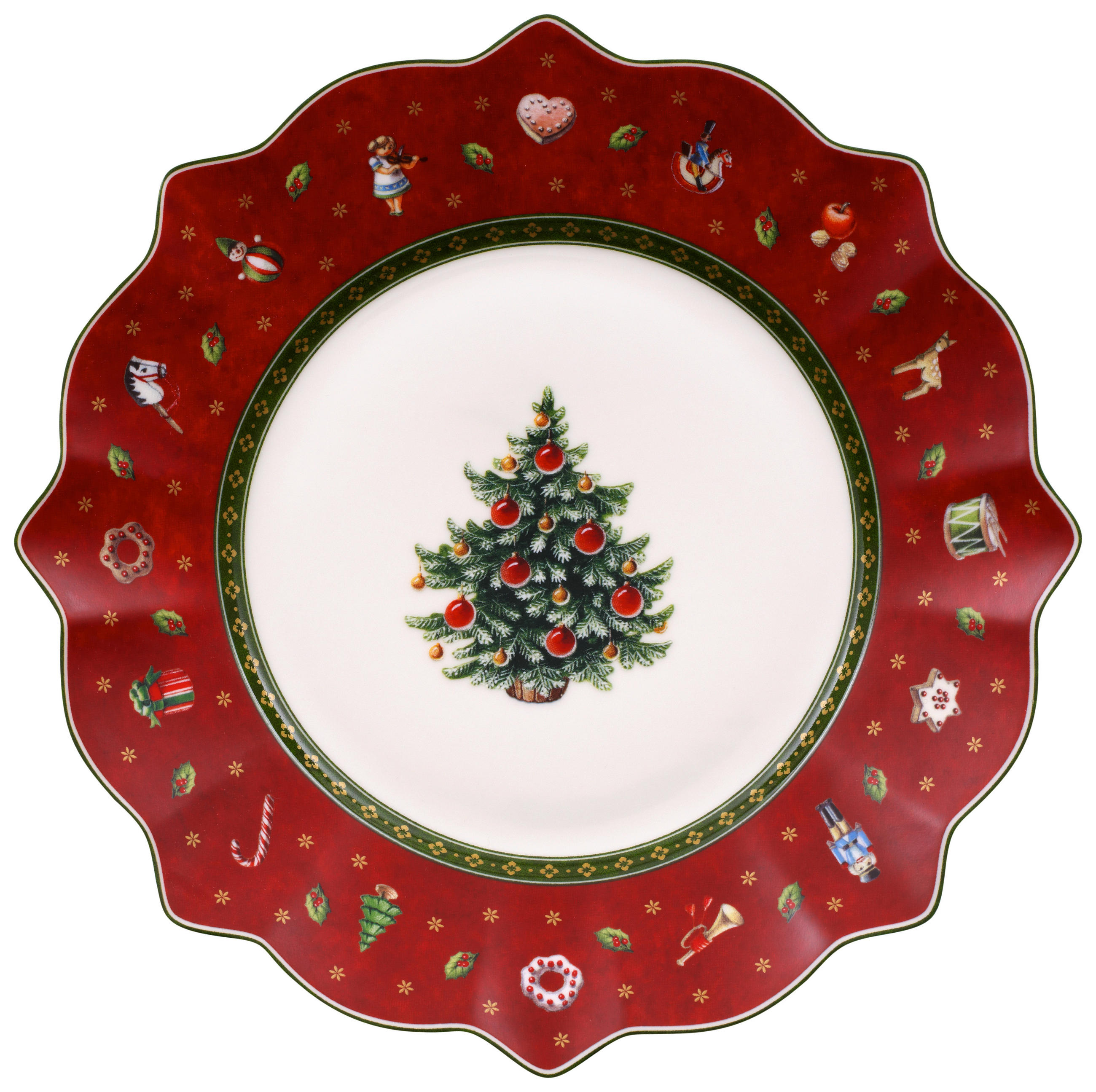 FRÜHSTÜCKSTELLER Multicolor, Rot 24 cm Toys Delight  - Rot/Multicolor, Design, Keramik (24cm) - Villeroy & Boch