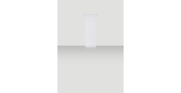 FERTIGVORHANG halbtransparent - Blau, Design, Textil (140/255cm) - Novel