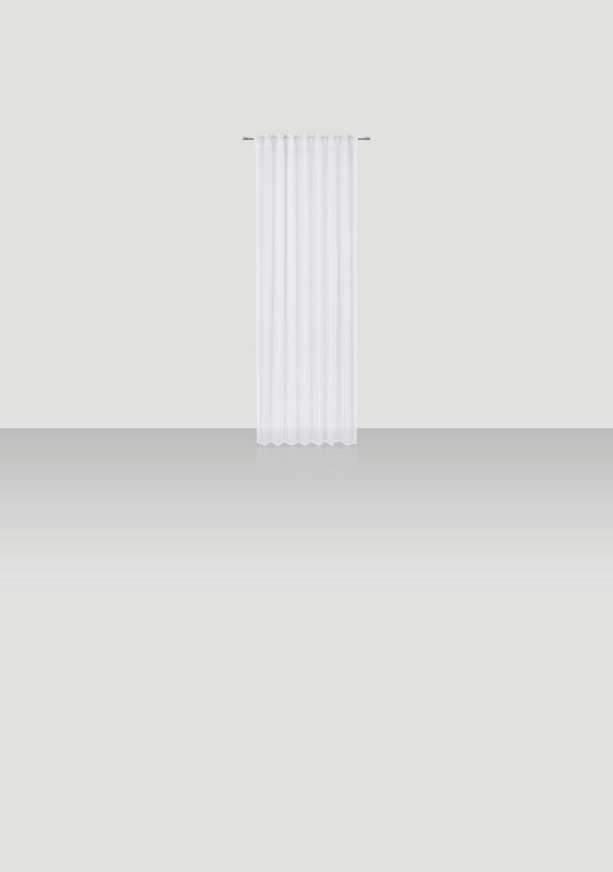 FERTIGVORHANG halbtransparent  - Blau, Design, Textil (140/255cm) - Novel