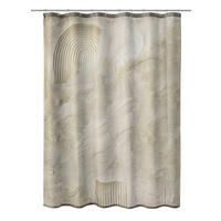 DUSCHVORHANG Kleine Wolke 180/200 cm  - Hellbraun, Basics, Textil (180/200cm) - Kleine Wolke