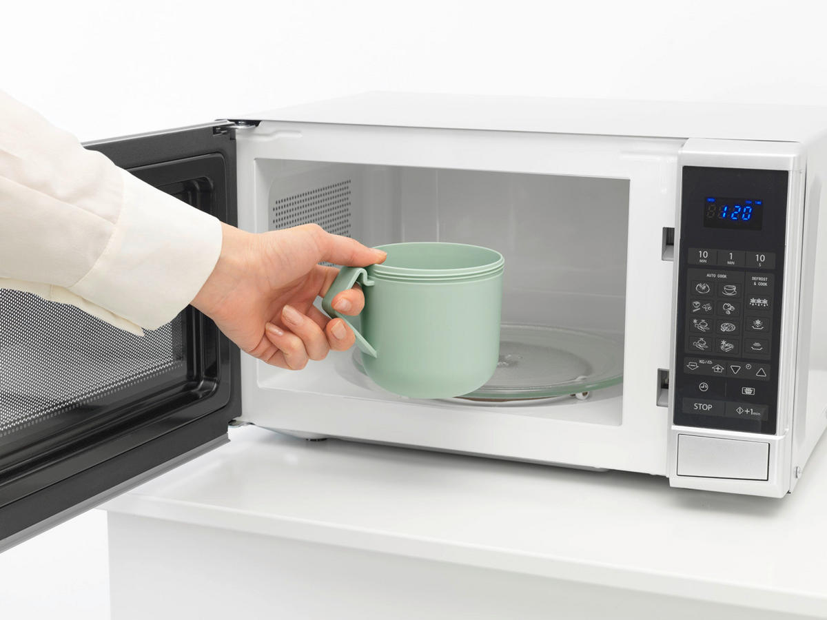 KRABIČKA NA OBĚD  - světle zelená, Basics, plast (11/13cm) - Brabantia
