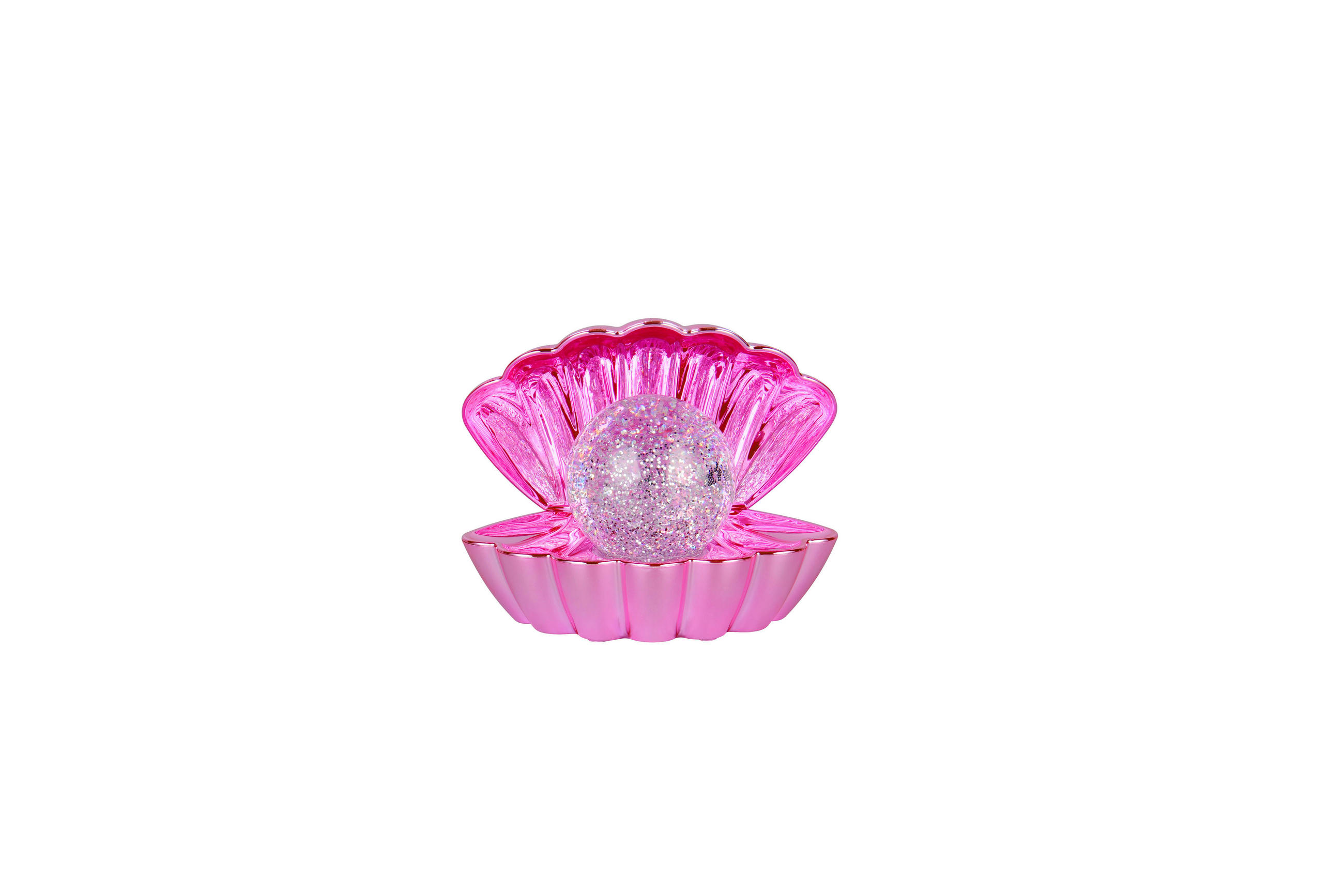 XXXLutz Led-Tischleuchte Shelly Pink, Transparent 12.5x14.5x17.5 cm