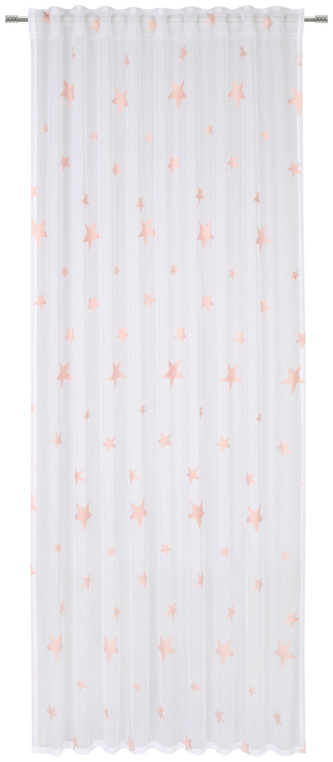 GOTOVA ZAVESA pink - pink, Konvencionalno, tekstil (140/245cm) - Ben'n'jen