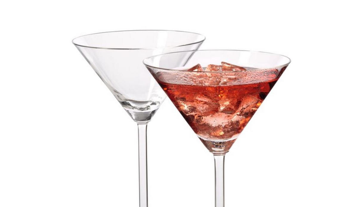 Cocktailglas-Set  6-teilig  - Klar, Basics, Glas - Leonardo