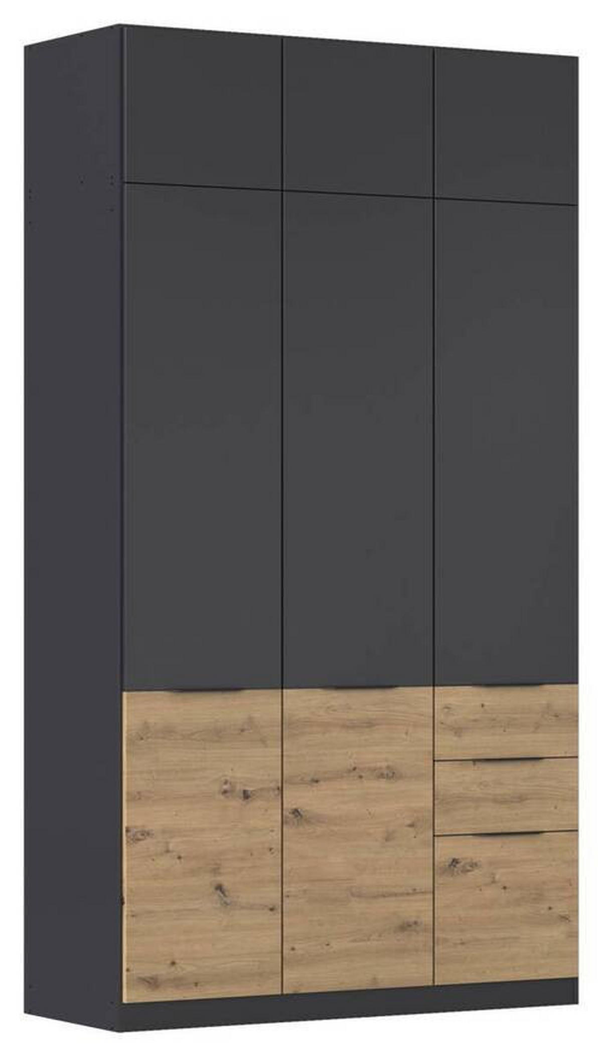 AUFSATZSCHRANK 136/39/54 cm  in  - Grau, KONVENTIONELL, Holzwerkstoff (136/39/54cm) - James Wood