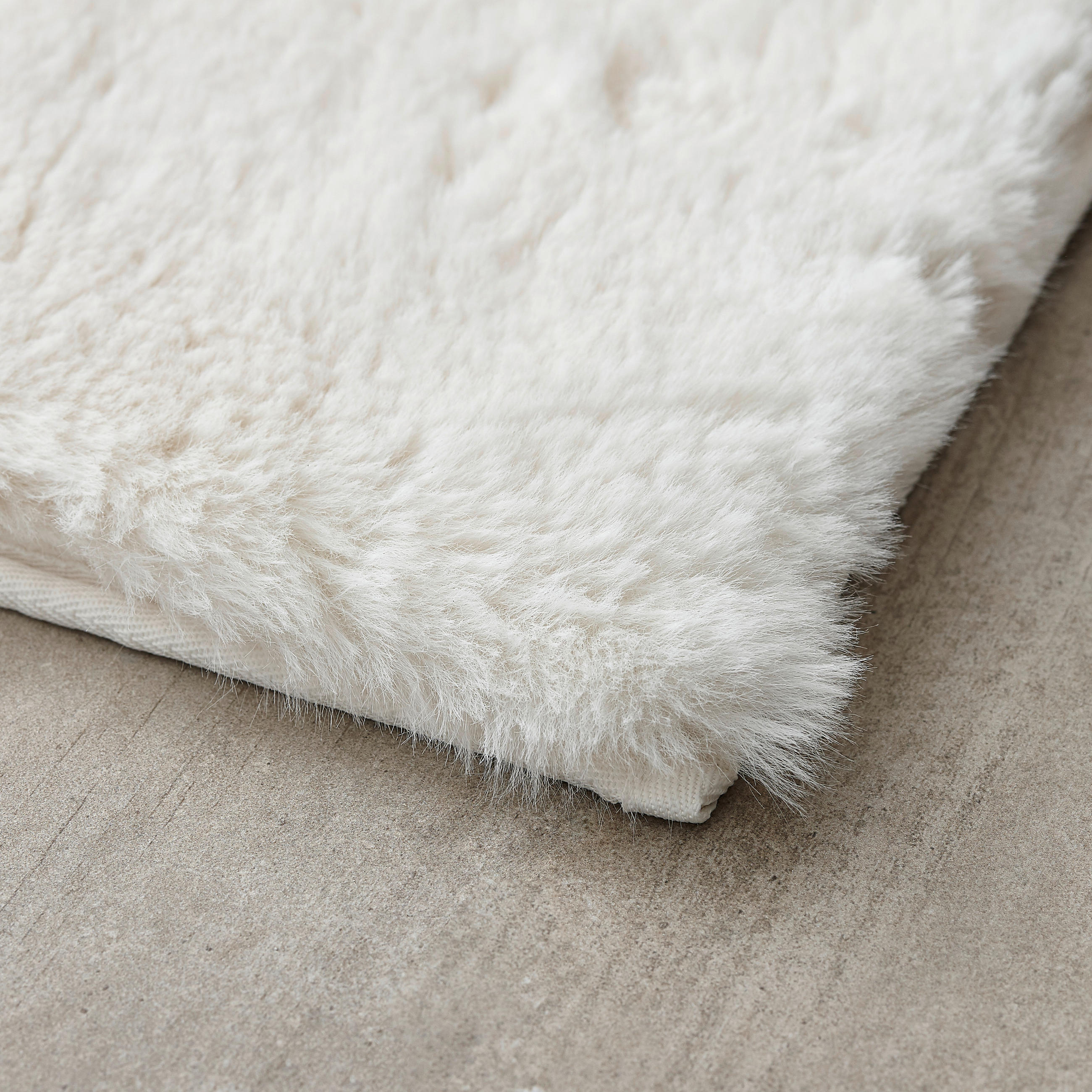 FÜRDŐSZOBASZŐNYEG  70/120 cm  fehér   - fehér, Design, műanyag/textil (70/120cm) - Esposa