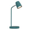 LED LAMPA NA PÍSACÍ STÔL, 14/14/35 cm - modrá, Basics, kov/plast (14/14/35cm)