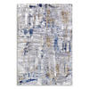 FLACHWEBETEPPICH 80/150 cm Imagination Dunkelblau, Beige  - Beige/Dunkelblau, Design, Kunststoff (80/150cm)