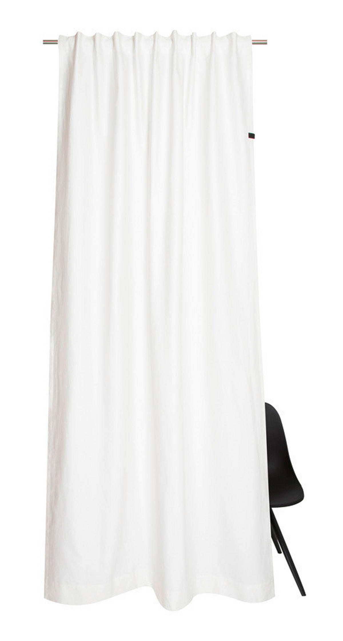 FERTIGVORHANG blickdicht  - Weiß, Basics, Textil (130/250cm) - Schöner Wohnen