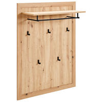 GARDEROBENPANEEL  in 85/110/27 cm  - Eiche Artisan, LIFESTYLE, Holzwerkstoff/Metall (85/110/27cm) - Xora