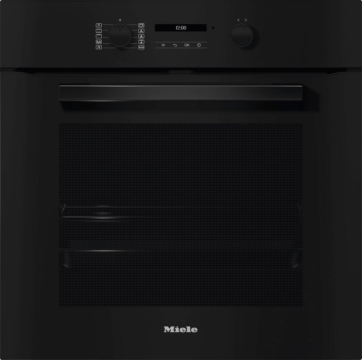EINBAUBACKOFEN H 2851 BP  - Schwarz, Basics, Glas/Metall (59,5/59,6/56,8cm) - Miele