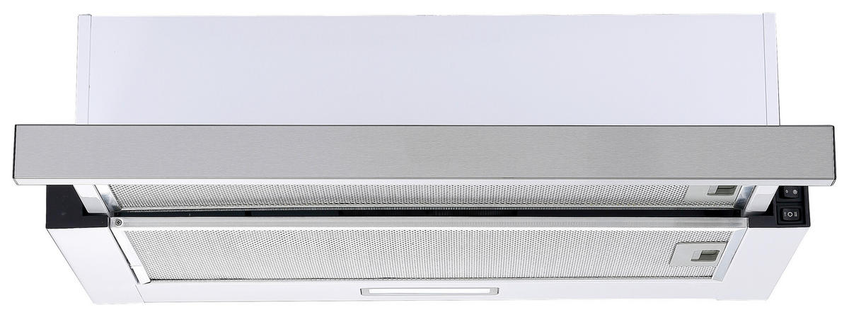 DUNSTABZUGSHAUBE CH4138IXC  - Edelstahlfarben, Trend, Metall (60/19,3/43cm) - Respekta