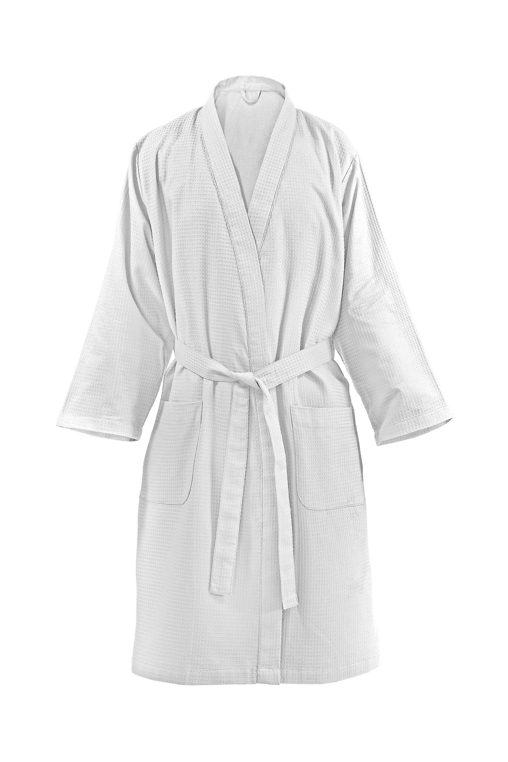 BADEMANTEL L Unisex  - Weiß, Basics, Textil (Lnull) - Kayoom