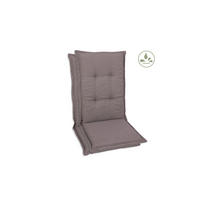 SESSELAUFLAGENSET Uni  - Taupe, Basics, Textil (50/7/120cm)
