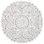 WANDDEKO Holz  - Weiß, Basics, Holz (39,5cm) - Ambia Home