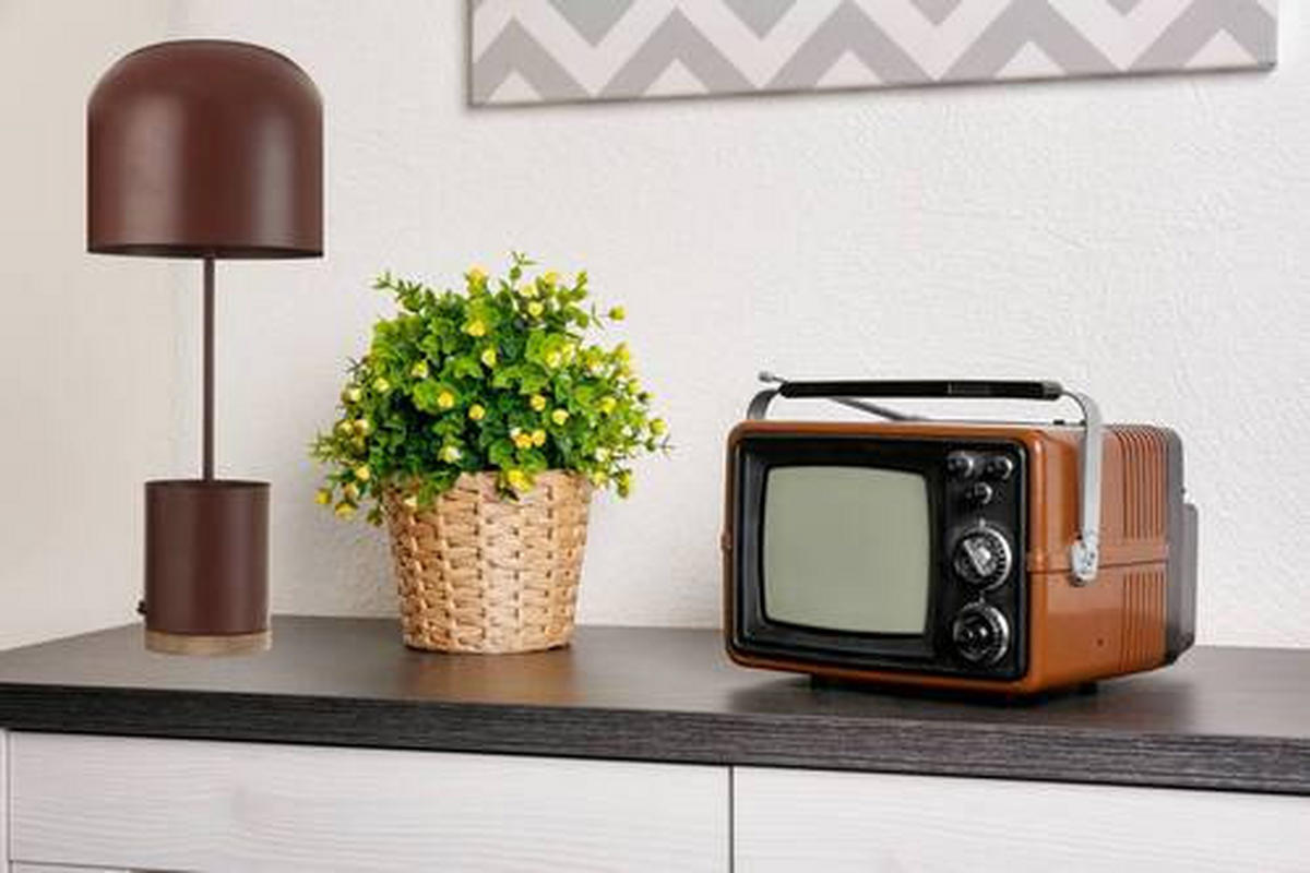 NAMIZNA LED-SVETILKA        20,5/47 cm       - temno rdeča, Basics, kovina (20,5/47cm)