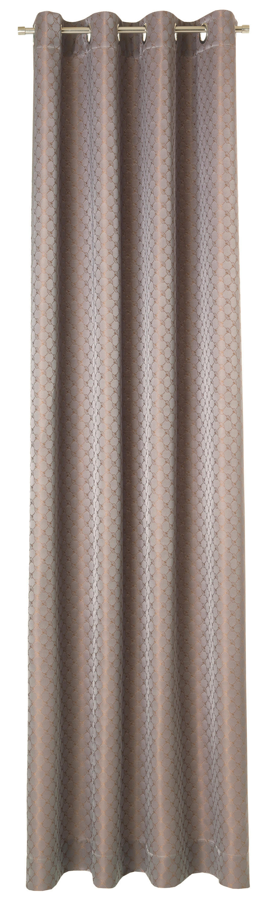 ÖSENSCHAL J-Allovers blickdicht 140/250 cm   - Graubraun, Basics, Textil (140/250cm) - Joop!