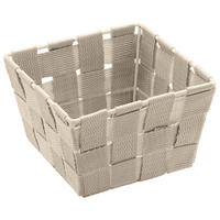 KOŠ béžová - béžová, Basics, plast (14/9/14cm)