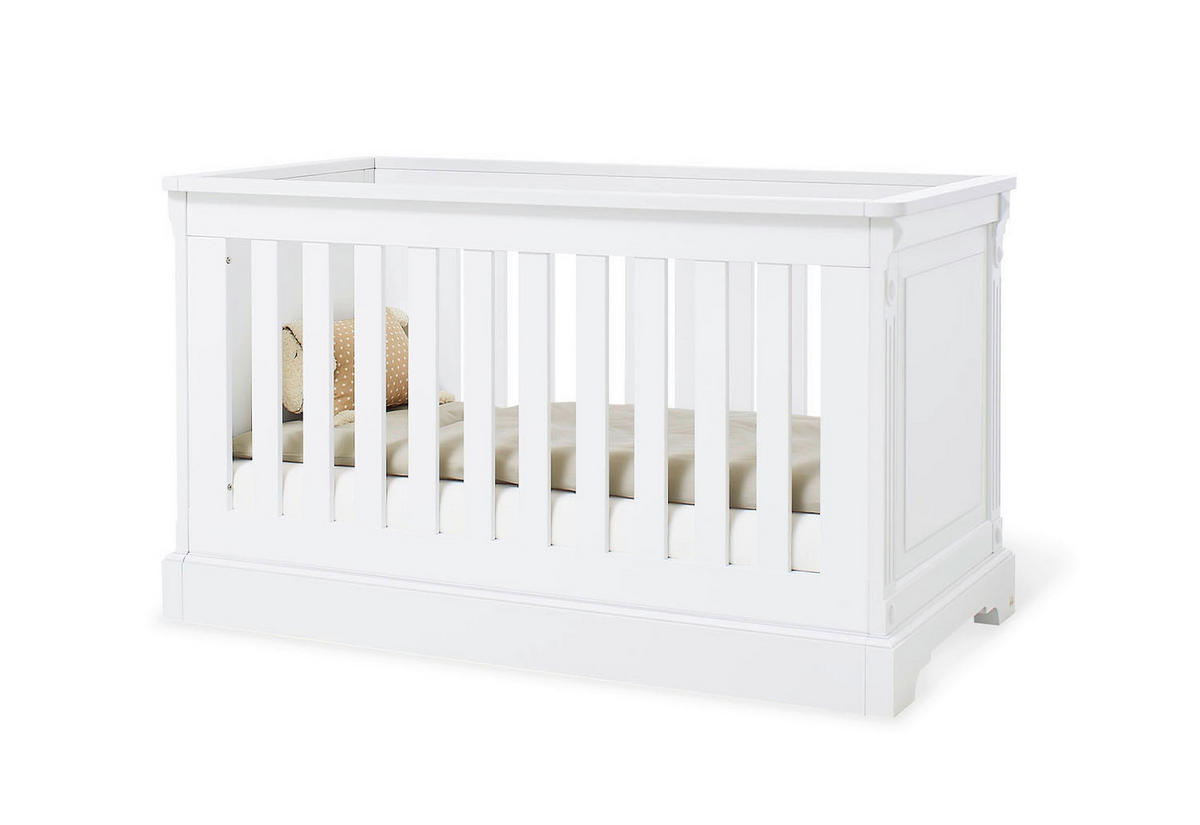 BABYZIMMER PINOLINO EMILIA  - Weiß, ROMANTIK / LANDHAUS, Holzwerkstoff - Pinolino