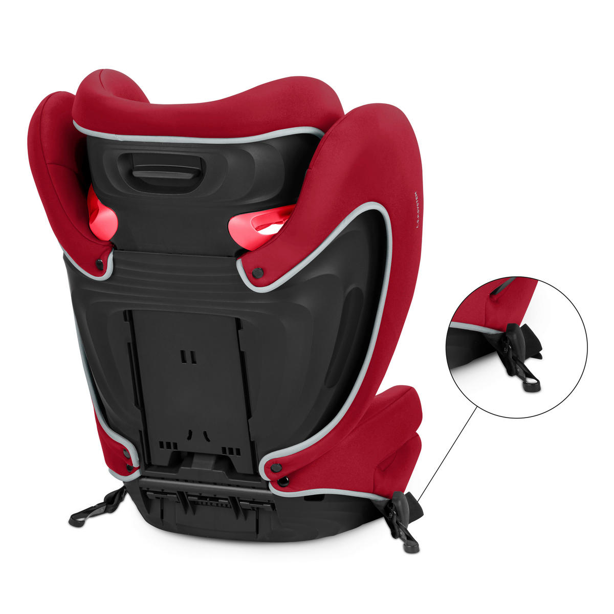 KINDERAUTOSITZ SOLUTION B I-FIX DYNAMIC RED   - Rot, Basics, Kunststoff/Textil (39/52/64cm) - cybex SILVER
