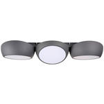 LED-DECKENLEUCHTE 78/26/12,5 cm   - Anthrazit, LIFESTYLE, Metall (78/26/12,5cm) - Novel