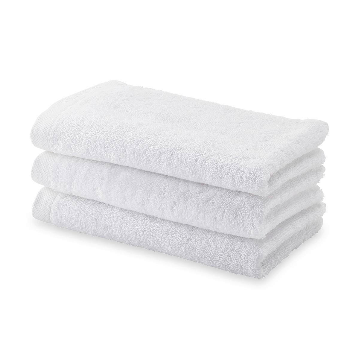 RUČNIK 30/50 cm , bijela  LONDON  - bijela, Konvencionalno, tekstil (30/50cm) - Aquanova