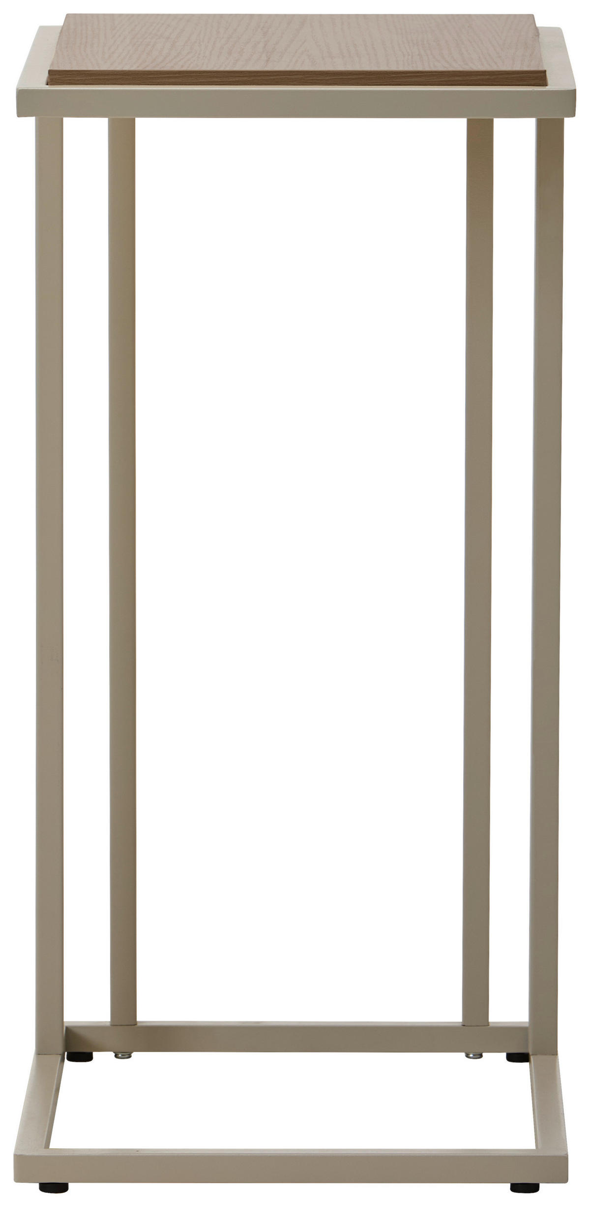 BEISTELLTISCH in Metall, Holzwerkstoff 30/40/60 cm  - Kaschmir/Eichefarben, Basics, Holzwerkstoff/Metall (30/40/60cm) - home24