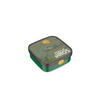 BROTZEITBOX - Multicolor/Grün, KONVENTIONELL (18,4/18,2/6,5cm) - Mepal