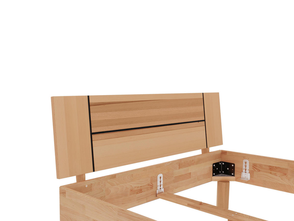 BETT 140/200 cm  in  - MODERN, Holz (140/200cm) - MID.YOU