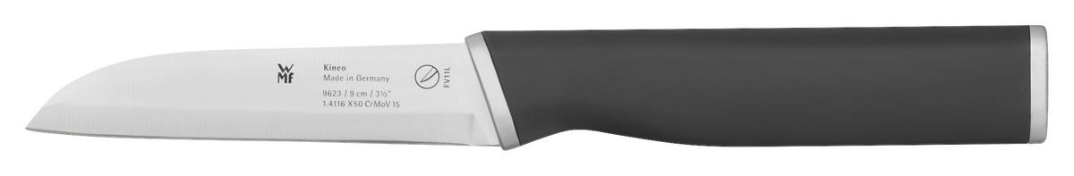 MESSERBLOCK Kineo 6-teilig  - Silberfarben/Schwarz, Basics, Holz/Kunststoff - WMF