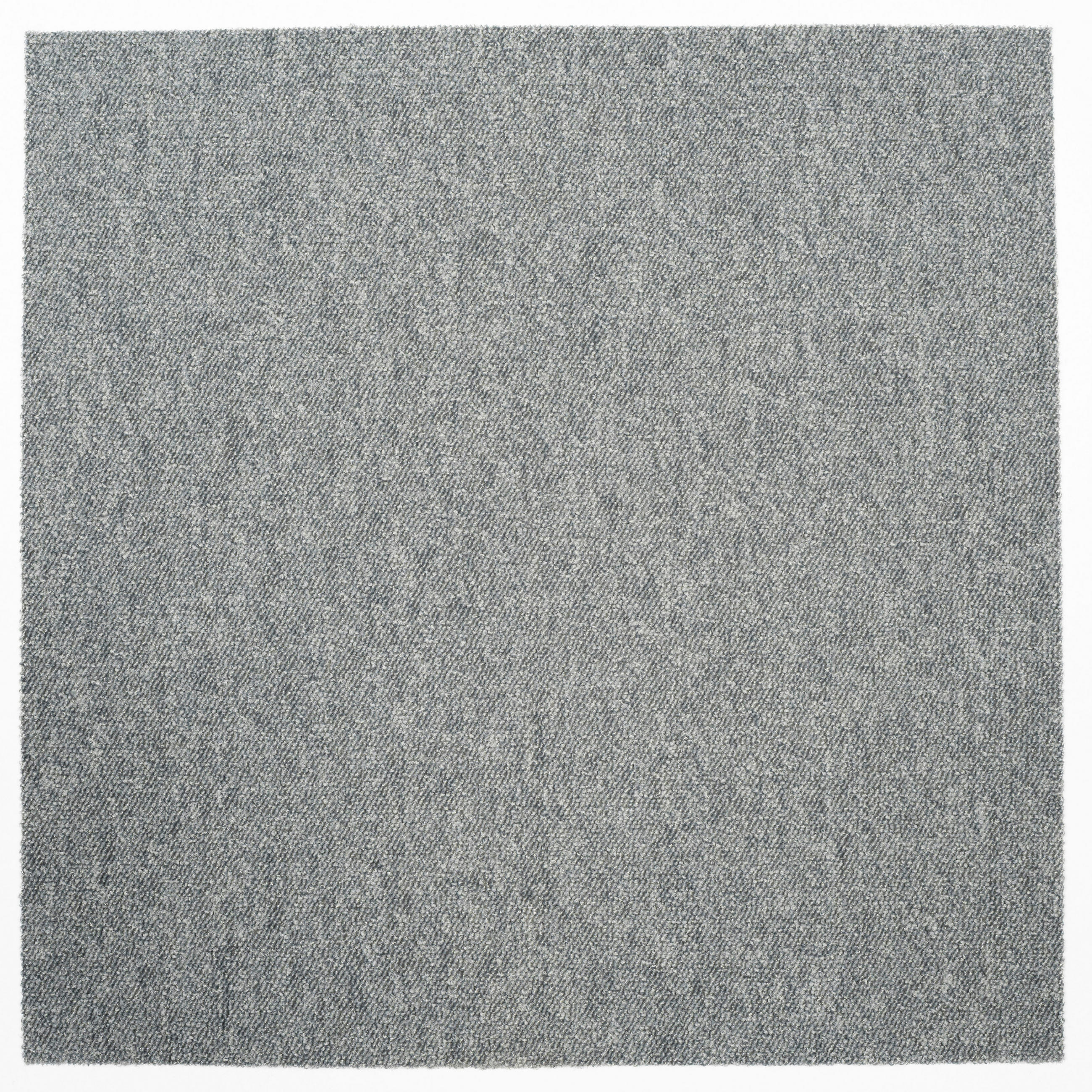 TEPPICHFLIESE Mustang 74 50/50 cm  in Hellgrau  - Hellgrau, Basics, Textil (50/50cm)