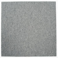 TEPPICHFLIESE Mustang 74 50/50 cm in Hellgrau  - Hellgrau, Basics, Textil (50/50cm)
