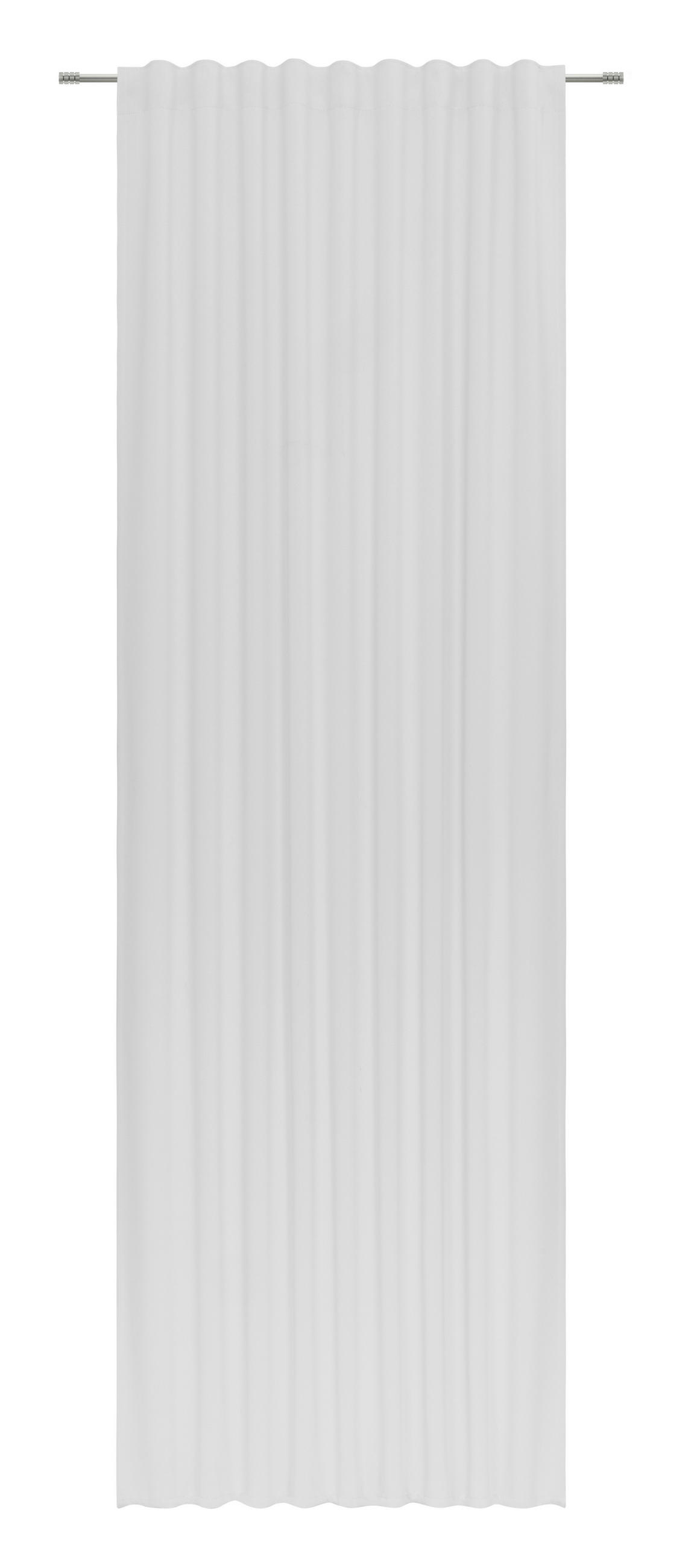 FERTIGVORHANG Verdunkelung  - Weiss, Basics, Textil (140/300cm) - Esposa