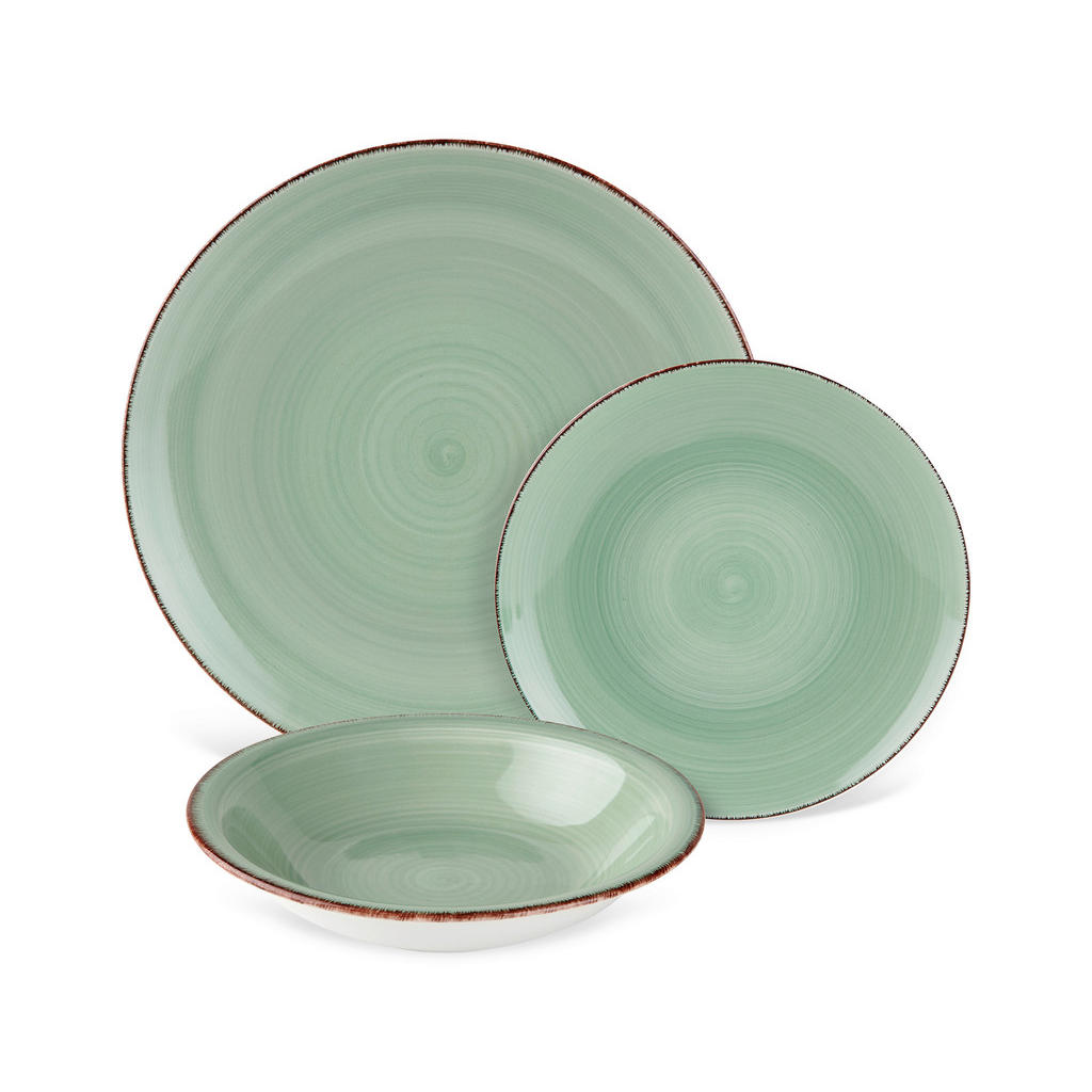 Tafelservice Lionel Steinzeug Für 6 Personen, Geschirr Set