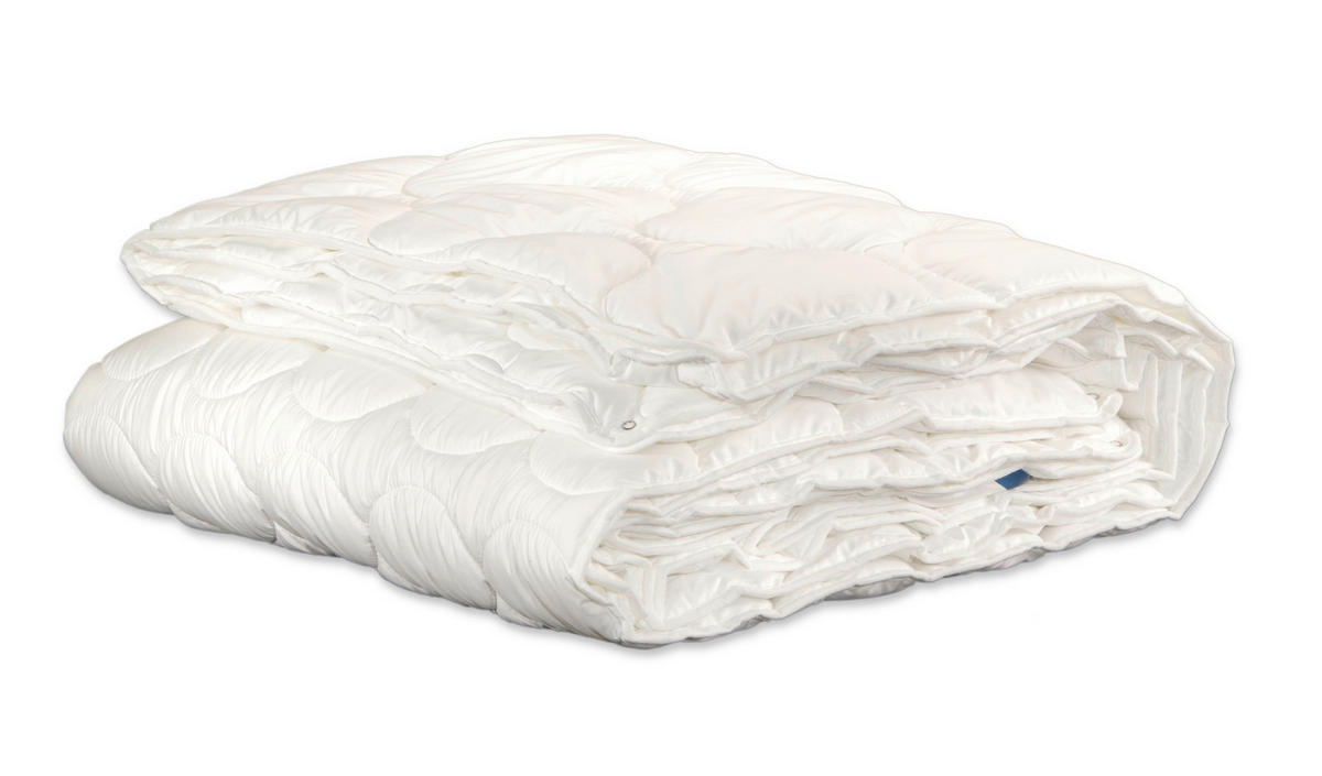 VIERJAHRESZEITENDECKE  EcoWell  155/220 cm   - Weiß, Basics, Textil (155/220cm) - Beco