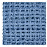 BADEMATTE  50/50 cm  Blau   - Blau, Design, Kunststoff/Textil (50/50cm) - Esposa