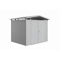 GERÄTEHAUS 273/227/238 cm  - Silberfarben, Design, Metall (273/227/238cm) - Biohort