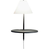 LED-WANDLEUCHTE Goodnight 30/25/47 cm   - Anthrazit/Weiß, Design, Glas/Metall (30/25/47cm) - Fabas Luce