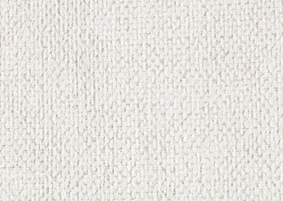 ECKSOFA in Flachgewebe Weiss  - Weiss/Schwarz, Konventionell, Textil/Metall (181/260cm) - Beldomo Speed