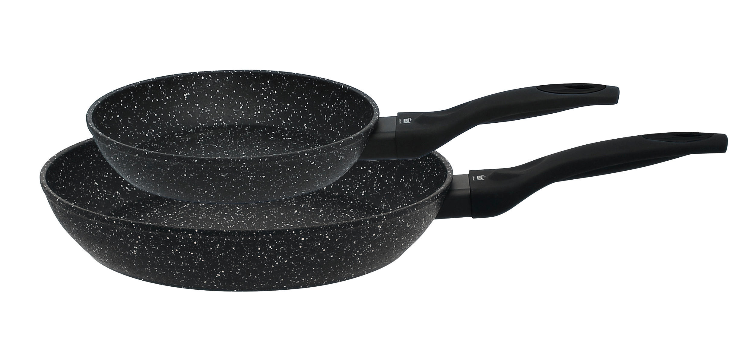 PFANNENSET Granit Passion Aluminium 2-teilig  - Basics, Metall - ELO