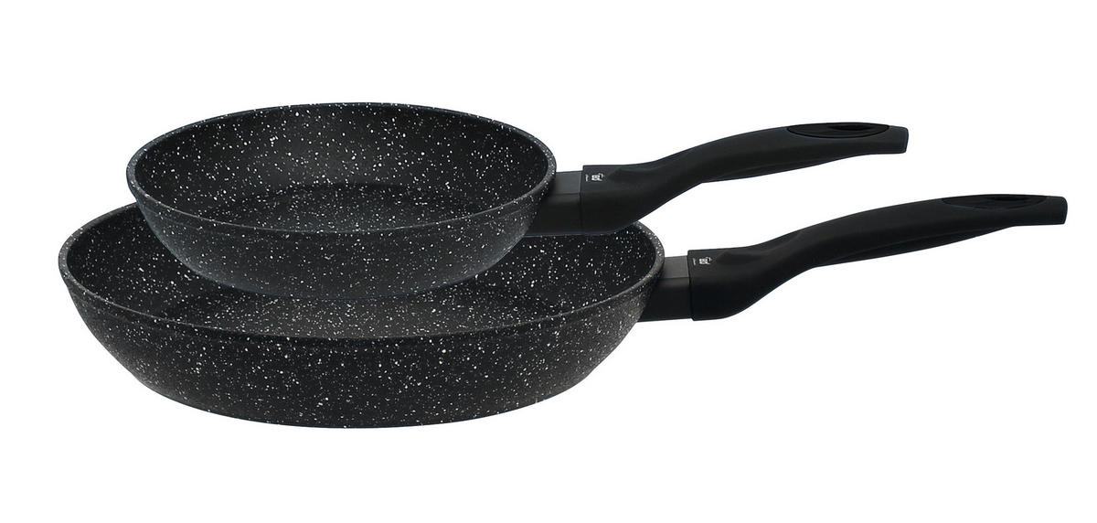 PFANNENSET Granit Passion Aluminium 2-teilig  - Basics, Metall - ELO