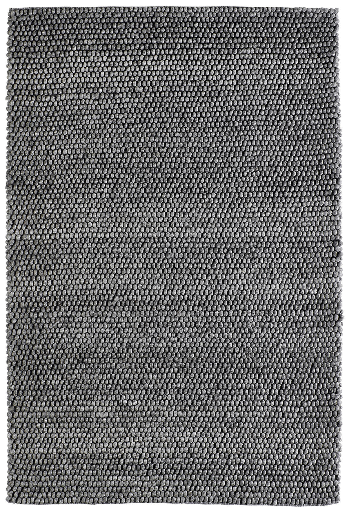 COVOR CU FIR LUNG   - grafit, Basics, textil (120/170cm)