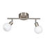 LED-STRAHLER - Nickelfarben, Design, Metall (46,5/19cm) LED-STRAHLER - Nickelfarben, Design, Metall (46,5/19cm)