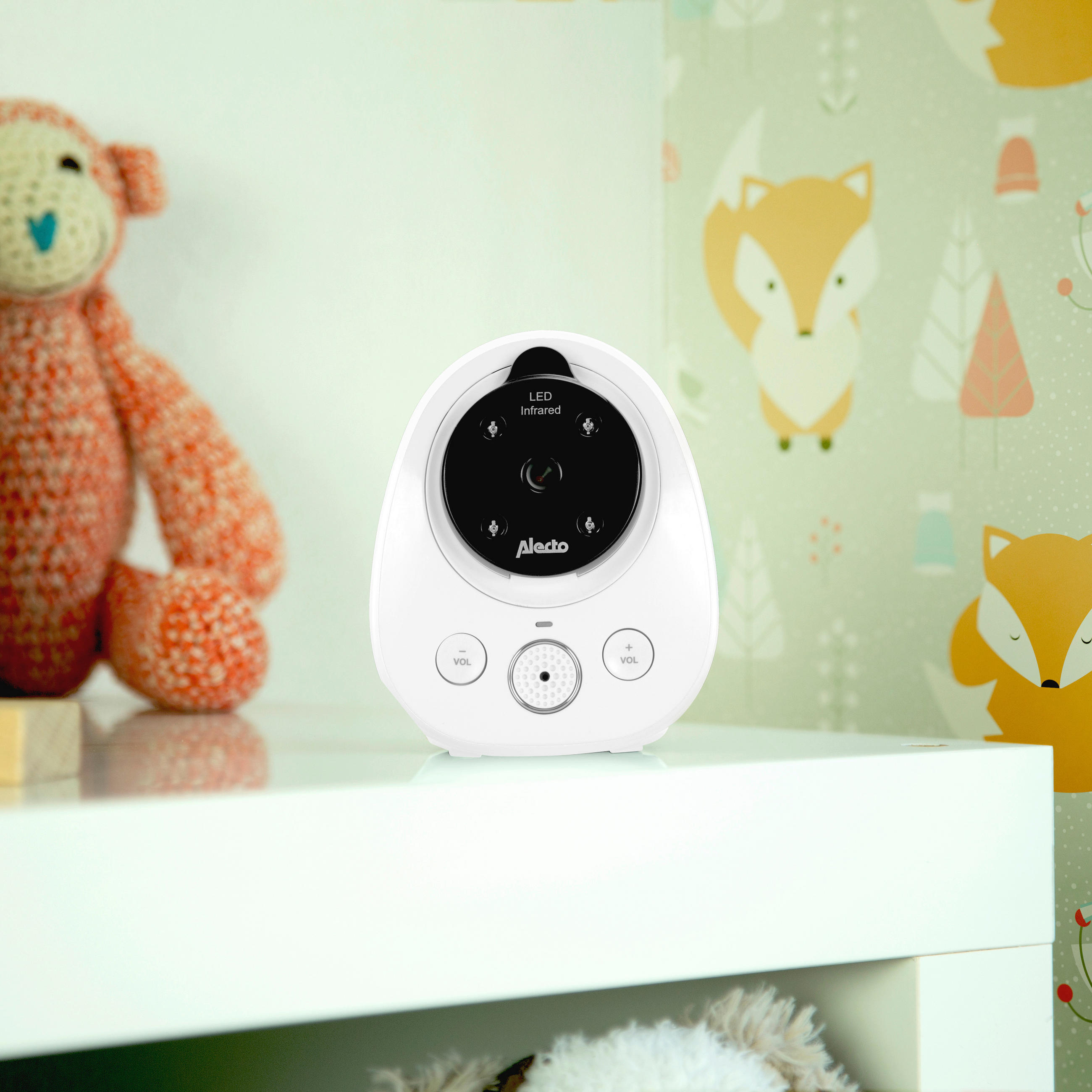 BABYPHONE DVM-77  - Weiss, Basics, Kunststoff (18,1/21/8,8cm)