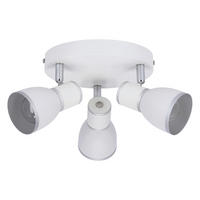 STRAHLER Fido 34/16/16 cm  - Chromfarben/Weiß, KONVENTIONELL, Metall (34/16/16cm)