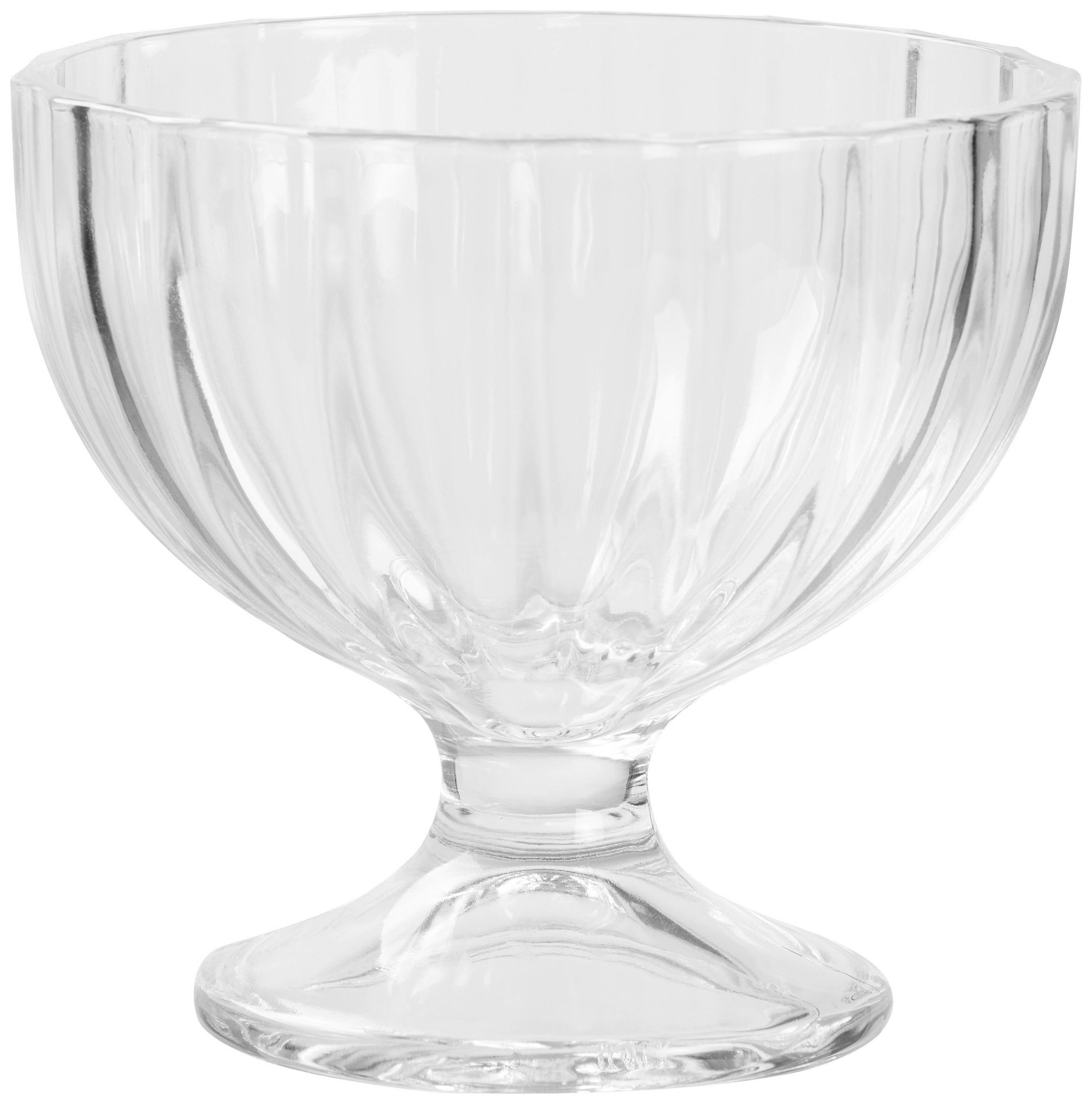 EISSCHALE  - Transparent, KONVENTIONELL, Glas (10,4/10,4/9,5cm)